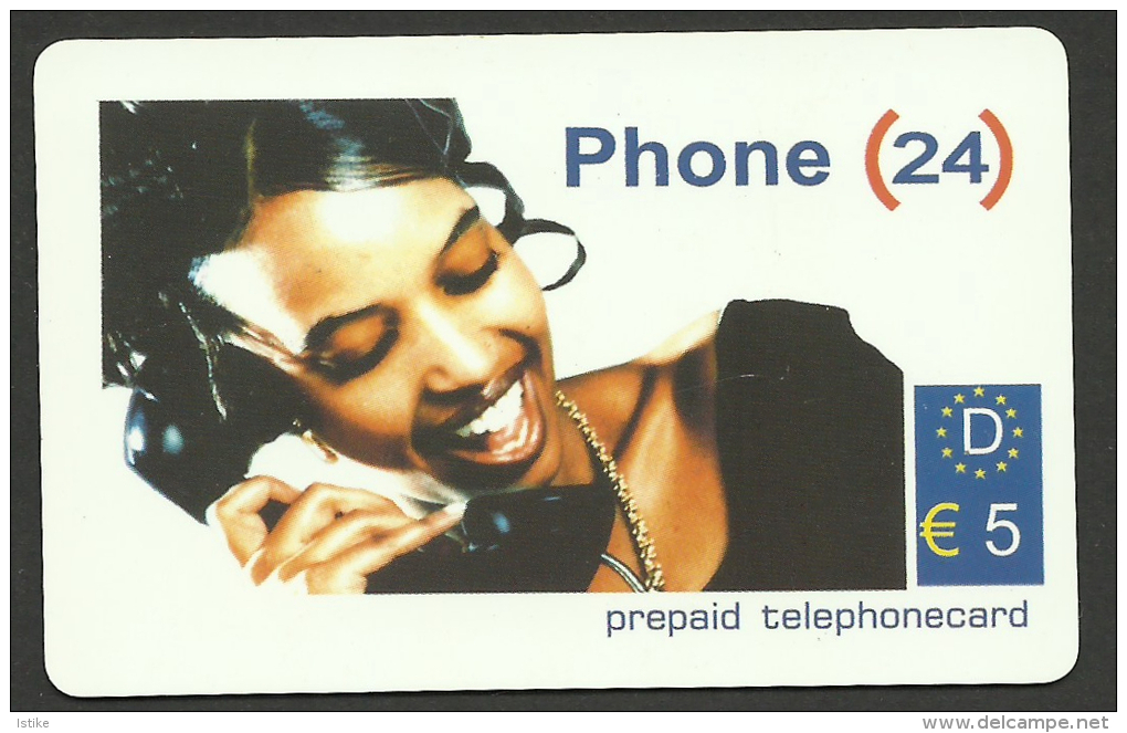 Germany, Pre Paid , Phone (24), Girl. - Cellulari, Carte Prepagate E Ricariche