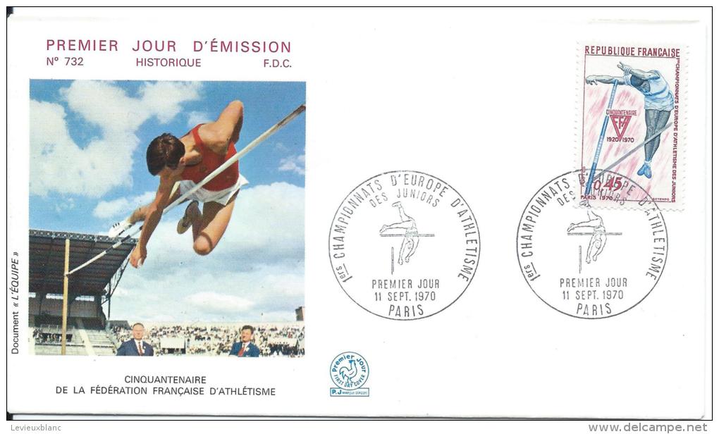 Premier Jour Emission/ Sports/Cinquantenaire De La Fédération Française D'Athlétisme/Paris/1970   PJE24 - Atletica