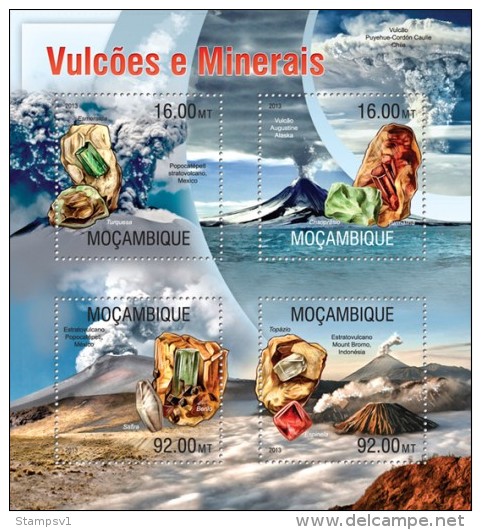 Mozambique. 2013 Volcanoes And Minerals. (307a) - Volcanes