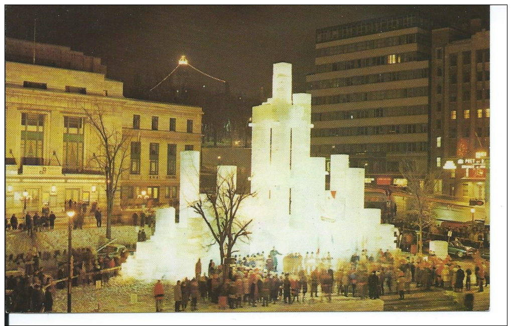 Carnival De Quebec, Quebec, Canada, 1960´s Modern Chrome Postcard # 8642 - Québec - La Cité