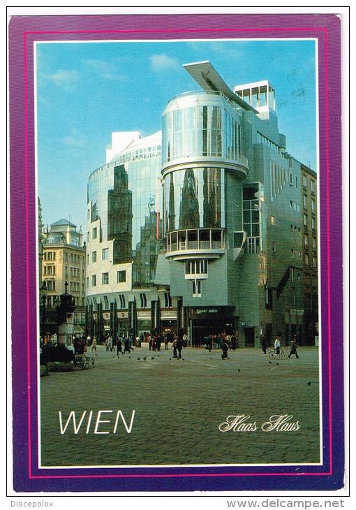 M19 Wien - Haas Haus - Architekt H. Hollein / Viaggiata 1991 - Wien Mitte