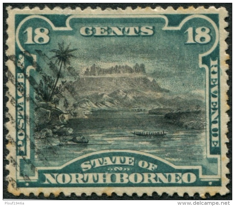 Pays :  70,1 (Borneo Du Nord : Etat)  Yvert Et Tellier N° :   59 (o) - North Borneo (...-1963)