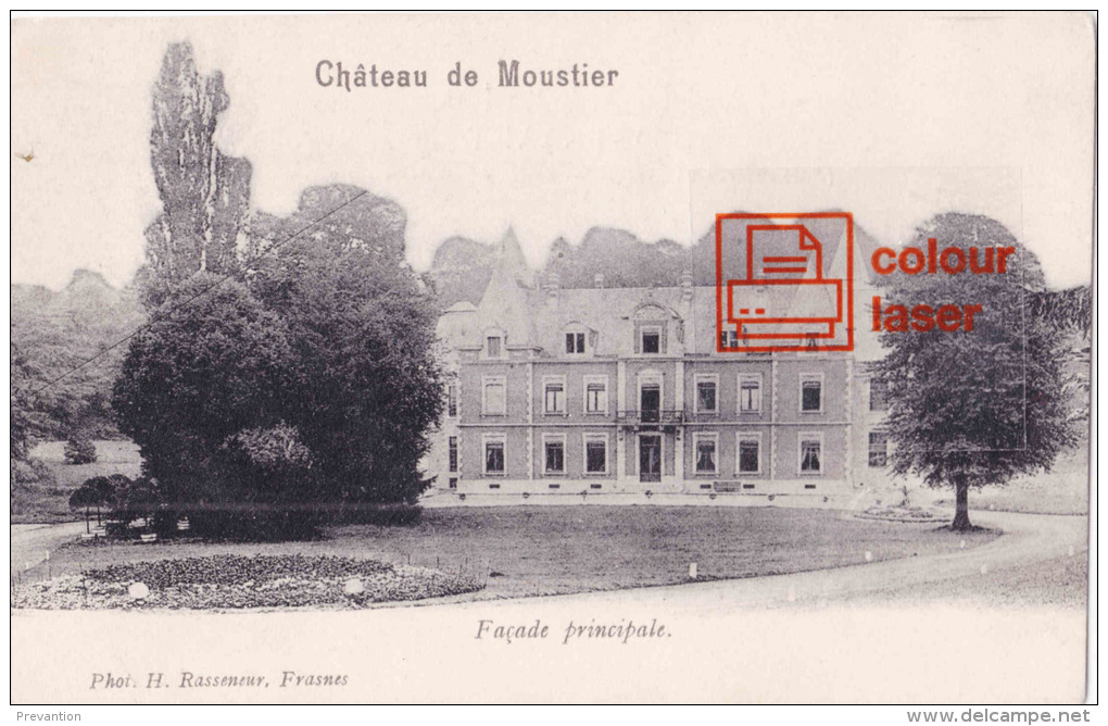 Château De Moutier - Façade Principale - Frasnes-lez-Anvaing