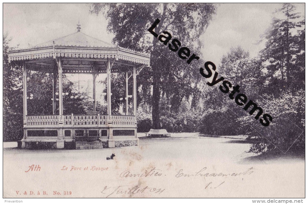 ATH - Le Parc Et Kiosque - Ath