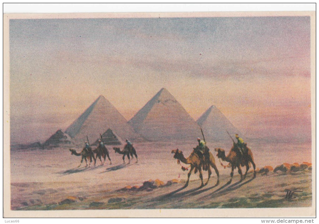 C1930 THE PYRAMIDS OF GIZA - Pyramids