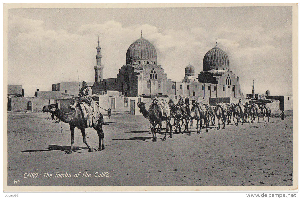 C1930 THE TOMBS OF THE CALIFS - Sphinx