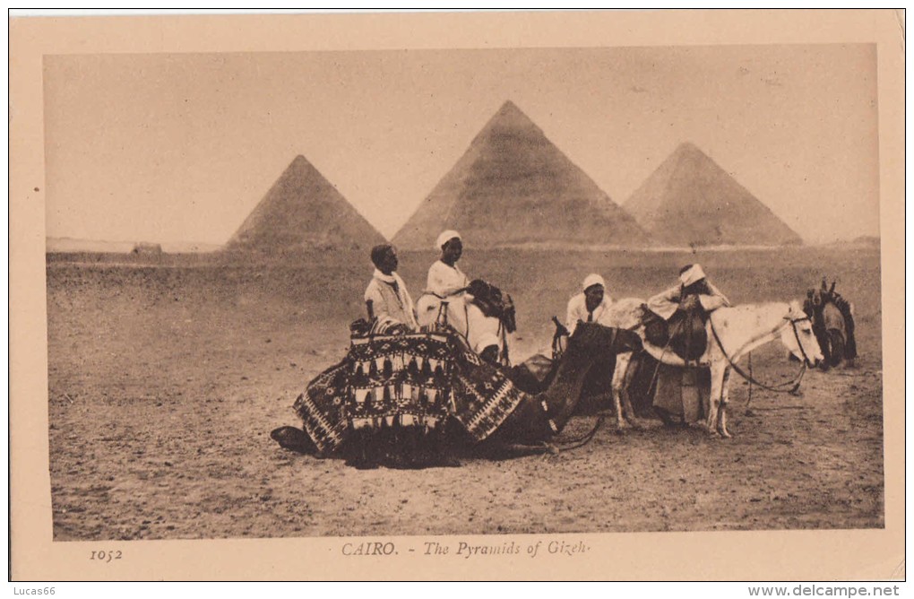 C1900 THE PYRAMIDS OF GIZEH - Pyramiden