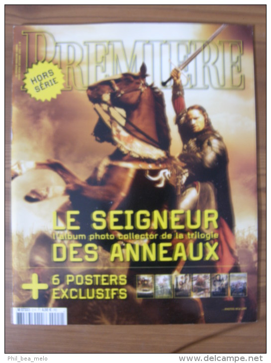 LOTR - MAGAZINE PREMIERE HORS-SERIE N° 2 DECEMBRE 2003 - LE SEIGNEUR DES ANNEAUX - L'ALBUM PHOTO DE LA TRILOGIE + 6 POST - Magazines