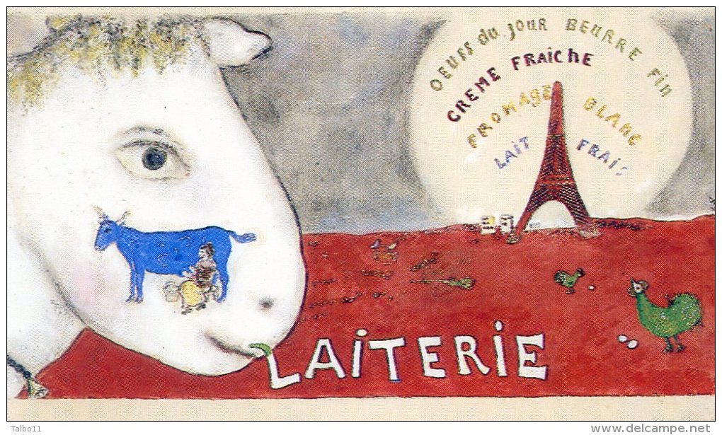 Chagall - Laiterie - Fromage Blanc - Oeufs Du Jour - Beurre Fin - Creme Fraiche - Autres & Non Classés