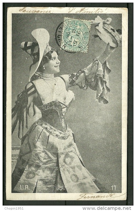 CPA - JEUNE FEMME - DANSEUSE - Femmes