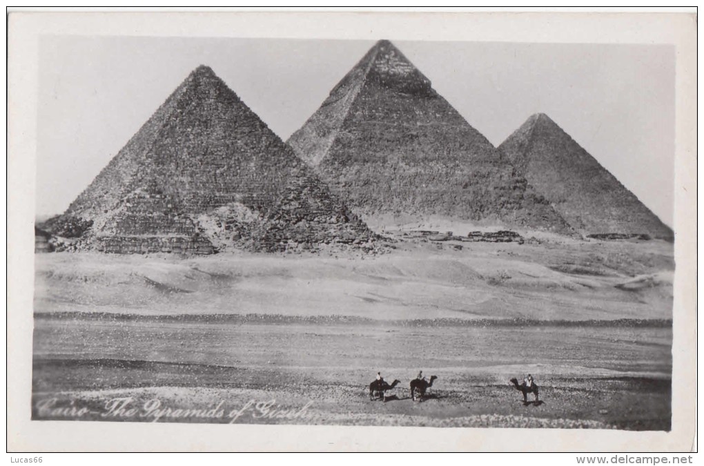 C1940 -  PYRAMIDS OF GIZEH - Pyramides