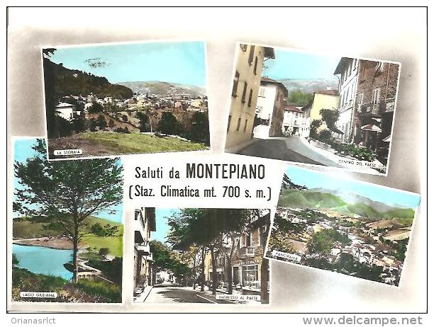 61865) Cartolina Di Montepiano - Varie Vedute - Viaggiata - Prato
