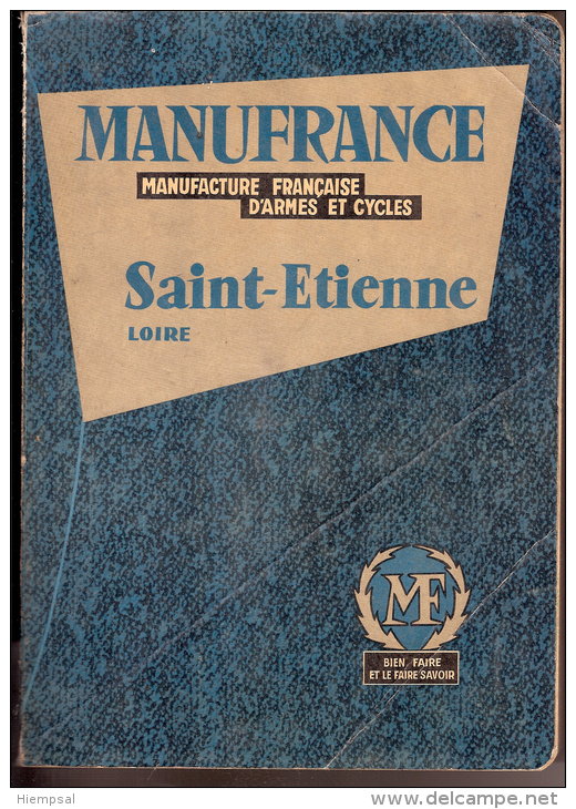 CATALOGUE  MANUFRANCE  --  2e TRIMESTRE 1960 - Fischen + Jagen