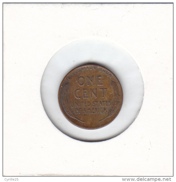 ONE CENT Lincoln  1945  QUALITE++++++++++++++++++ +++++++++++ - 1909-1958: Lincoln, Wheat Ears Reverse