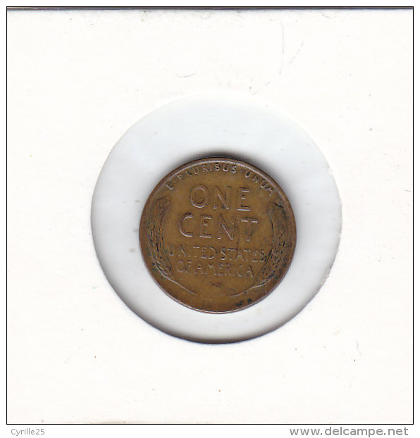 ONE CENT Lincoln  1942  QUALITE++++++++++++++++++ +++++++++++ - 1909-1958: Lincoln, Wheat Ears Reverse