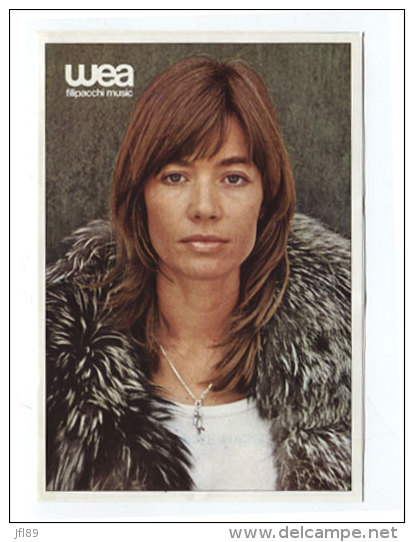 7678 -  Carte De Collection Hit    Françoise Hardy - Artistes