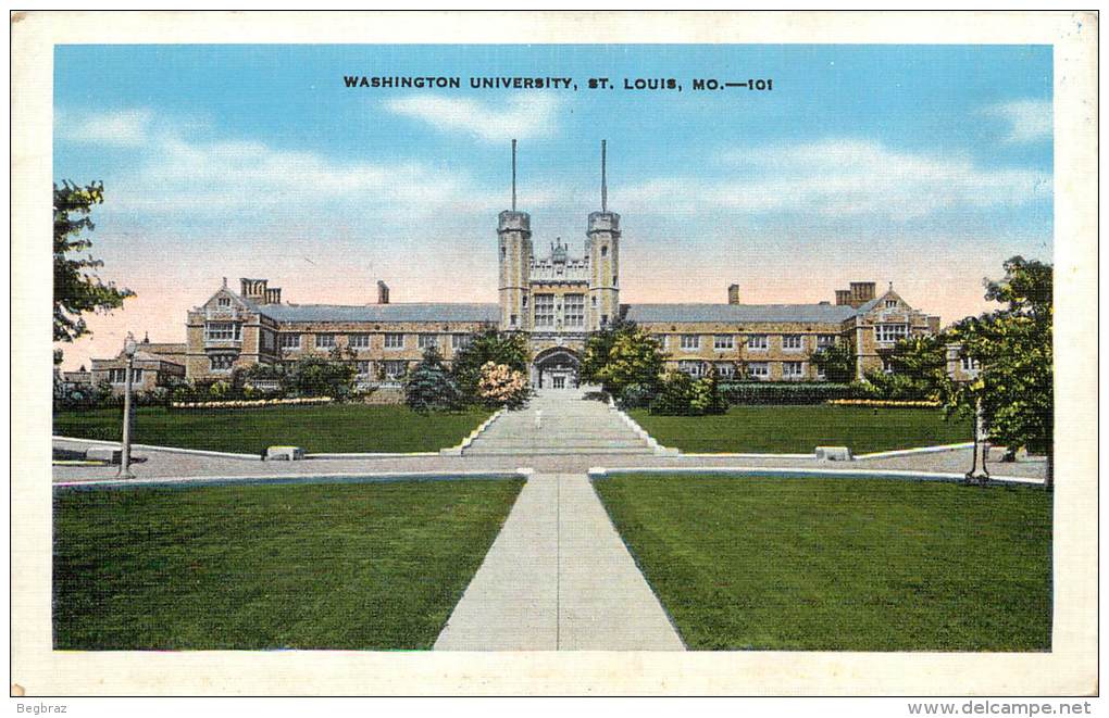 ST LOUIS            WASHINGTON UNIVERSITY - St Louis – Missouri