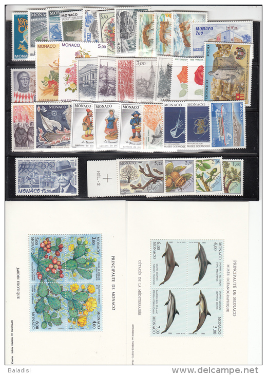 TIMBRES POSTE MONACO De 1992 "VOIR LES 3 PHOTOS" - Années Complètes