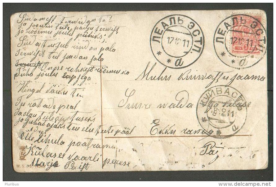 1911  RUSSIA  ESTONIA  LIHULA  KUIVASTU   ,OLD POSTCARD    ,m - Otros & Sin Clasificación