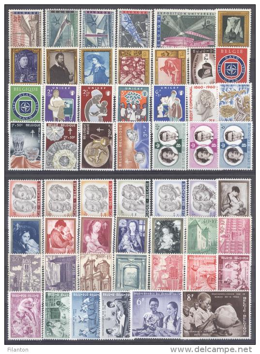 BELGIE - Selectie Nr 1346 - MNH** - Cote 95,50 € - Collections