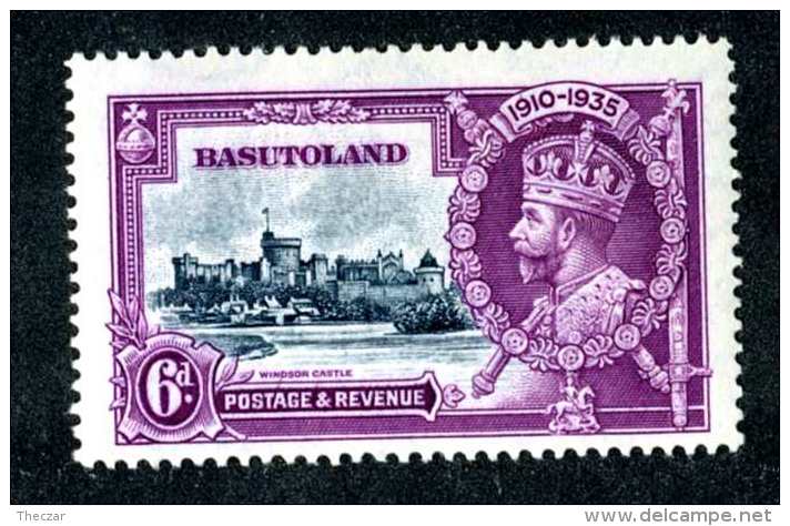 6015x)  Basutoland 1935  ~ Scott # 14  Mint*~ ( Cat. $5.75 )~ Offers Welcome! - Sonstige & Ohne Zuordnung