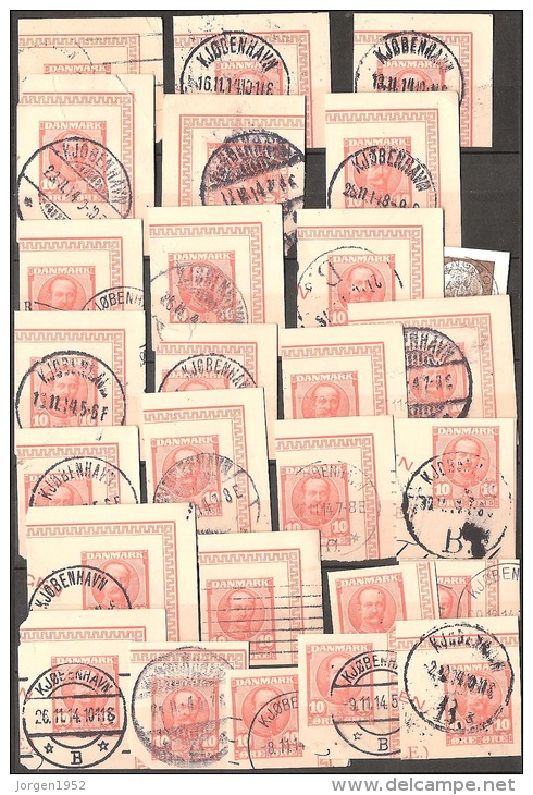 DENMARK # STAMPS FROM LETTERS - ...-1851 Vorphilatelie