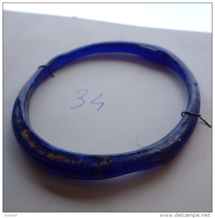 Empire romain d'Orient  -  bracelet offrande en patte de verre - Liban