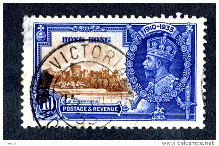 6032x)  Hong Kong 1935  ~ Scott # 149  Used~ ( Cat. $4.00 )~ Offers Welcome! - Gebruikt