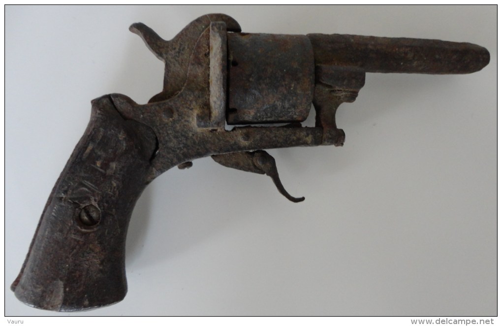 ANCIEN PISTOLET OU COLT FAUCHEUX  AVANT 1900 NE FONCTIONNE PAS - Sonstige & Ohne Zuordnung