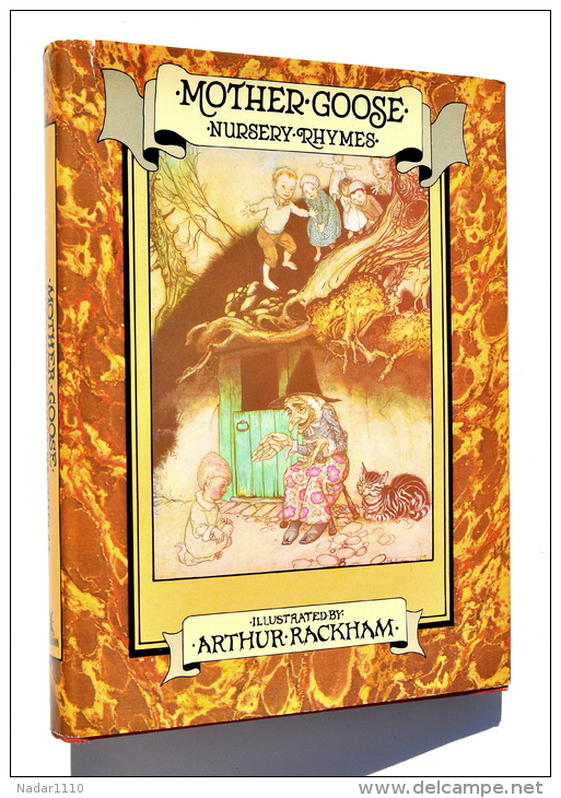 MOTHER GOOSE - Nursery Rhymes - Illustrated By ARTHUR RACKHAM - Heinemann, 1974 - Fairy Tales & Fantasy