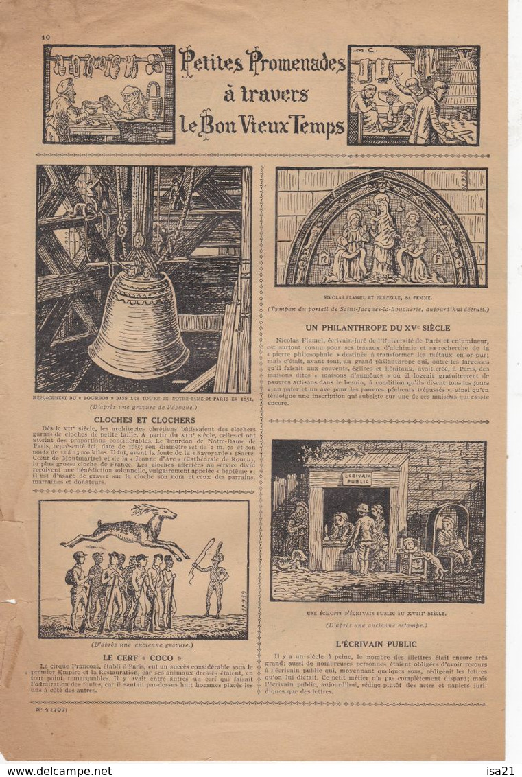 LISETTE Journal Des Fillettes N° 4 27 Janvier 1935 Les Chapeaux Des Demoiselles Mouche, Les Tabliers Pratiques... - Lisette