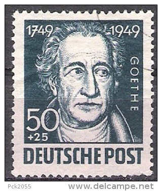 SBZ 1949 Michel Nr.237 O Gest. 200.Geb. Johann Wolfgang Von Goethe ( 772 ) - Gebraucht