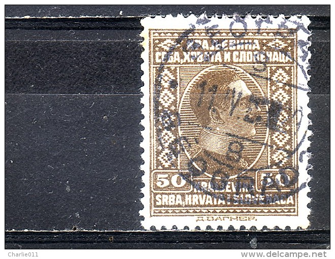 KING ALEXANDER-50 P-POSTMARK-BEOGRAD-BELGRADE-SERBIA-SHS-YUGOSLAVIA-1926 - Used Stamps