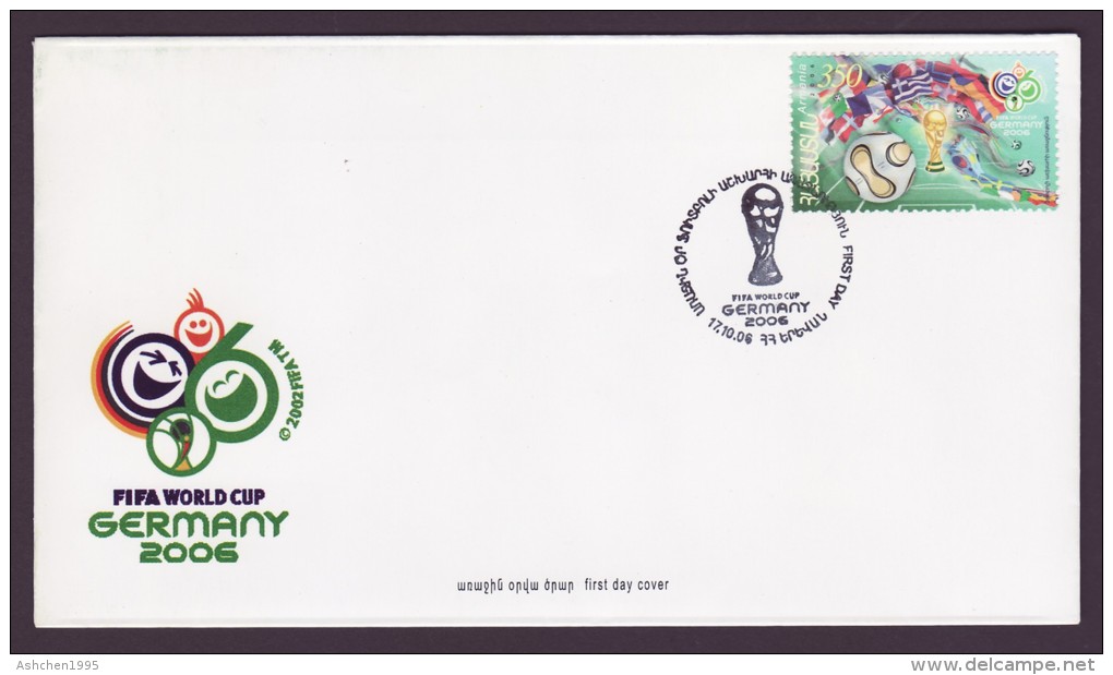 Armenia 2006, FIFA World Cup, Germany - FDC - 2006 – Germany