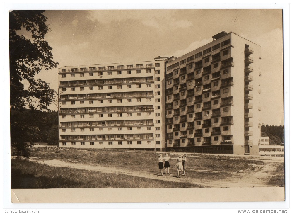 Ca1950  Litvinov Koldum  Architecture Colectiv Building  Postcard Carte Postale  Vintage Original  Cpa Ak (W3_2638) - Tsjechië