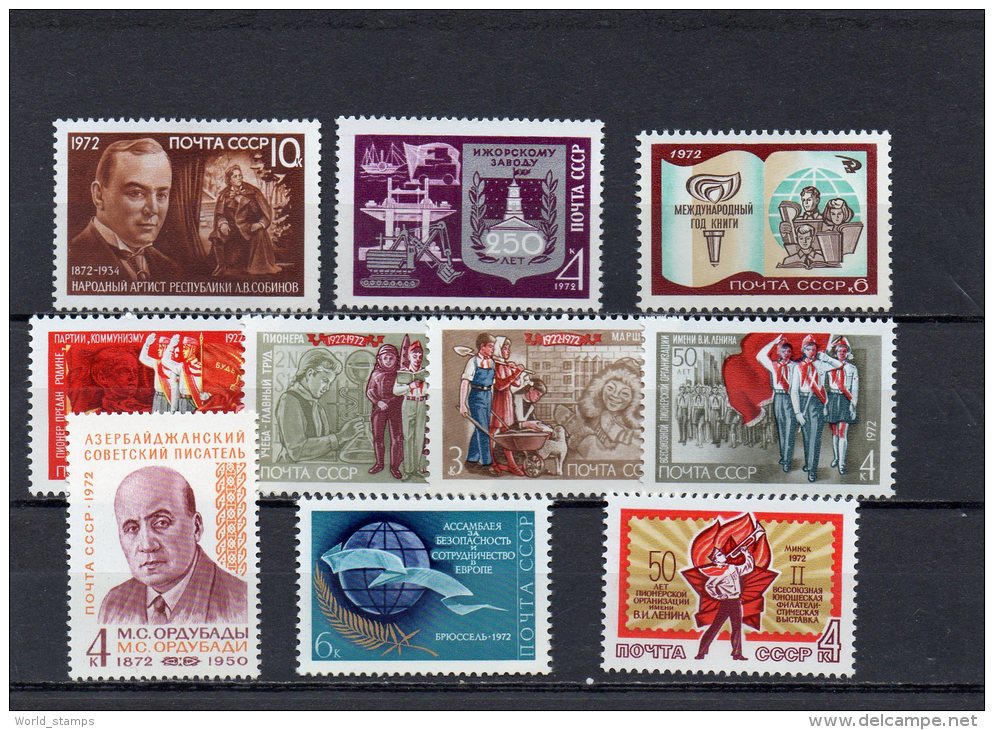 URSS 1972 ** - Unused Stamps