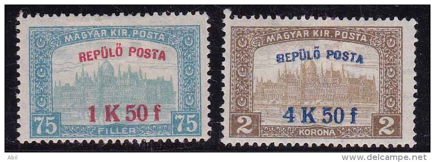 Hongrie 1918 N°Y.T. :  PA. 1 Et 2 * - Unused Stamps