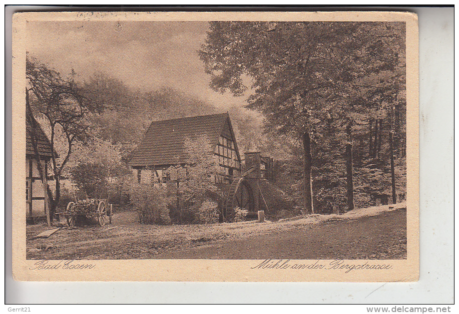 4515 BAD ESSEN, Wassermühle An Der Bergstrasse, Water Mill, Water Molen - Bad Essen