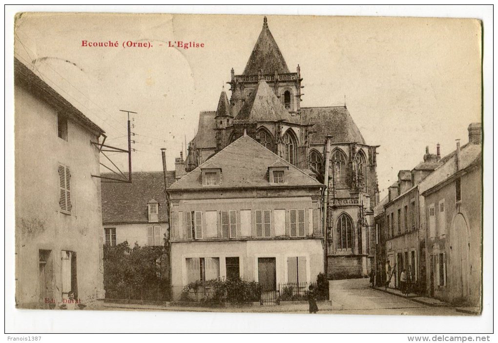 Ref 191 - ECOUCHE - L'église (1933) - Ecouche