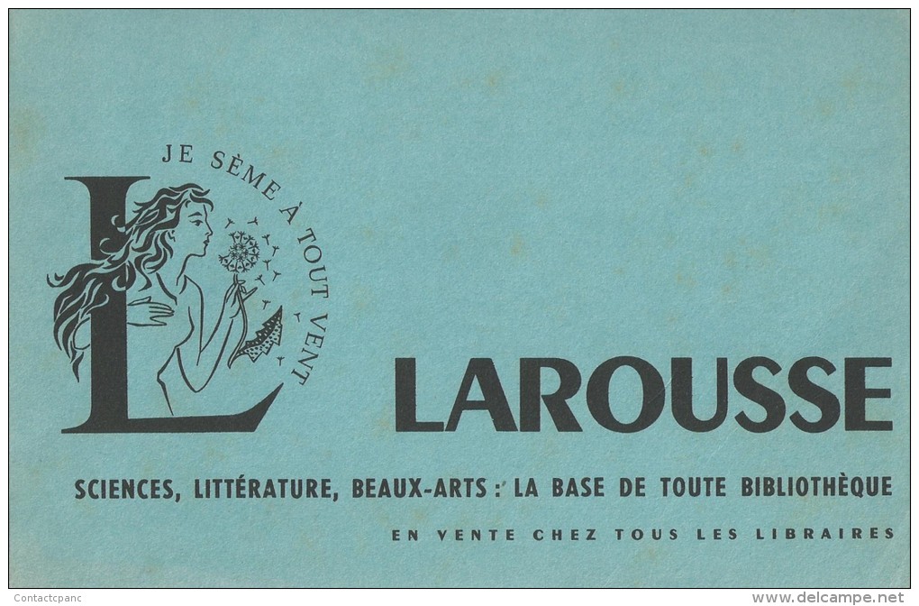 "   LAROUSSE   "    -  Ft  =  21 Cm  X  13.5 Cm - Papelería