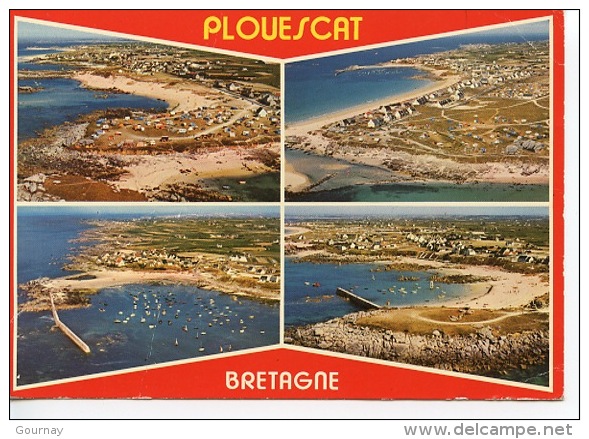 Plouescat Multivues Aérienne Pors Guen Plage Camping Port Kerfissien N° 3404 Jack - Plouescat