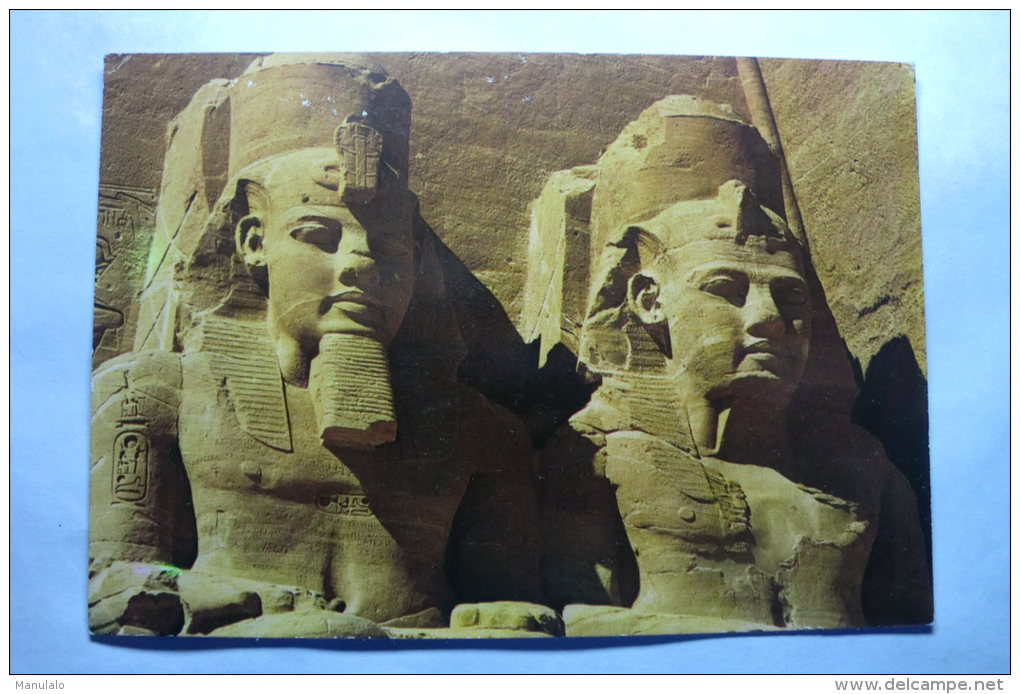 Aboul Simbel Rock Temple Of Ramses II - Tempels Van Aboe Simbel