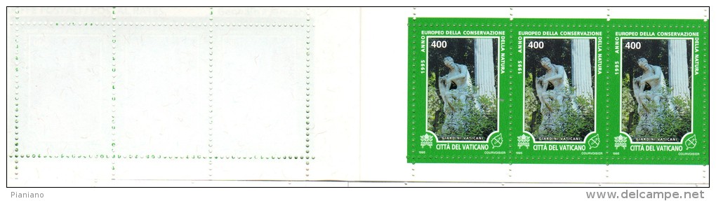 PIA  -  VATICANO - 1995 : Anno  Europeo Della  Conservazione  Della  Natura -  Carnet   (SAS   L  4) - Markenheftchen