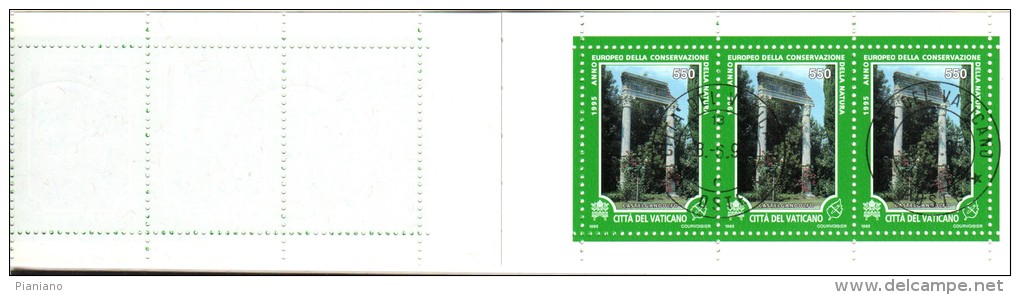 PIA  -  VATICANO - 1995 : Anno  Europeo Della  Conservazione  Della  Natura -  Carnet   (SAS   L  4) - Markenheftchen