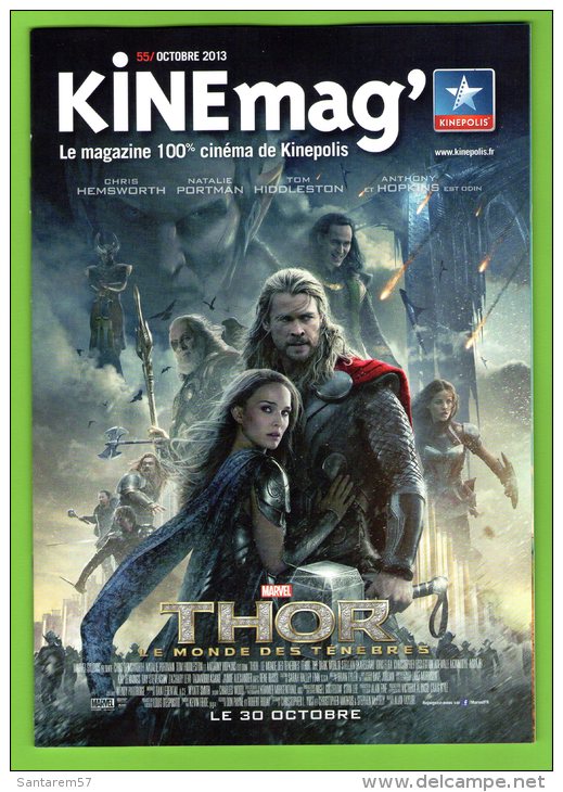 Magasine Magazine Cinéma KINEMAG Programmation Octobre 2013 N° 55 FRANCE - Zeitschriften