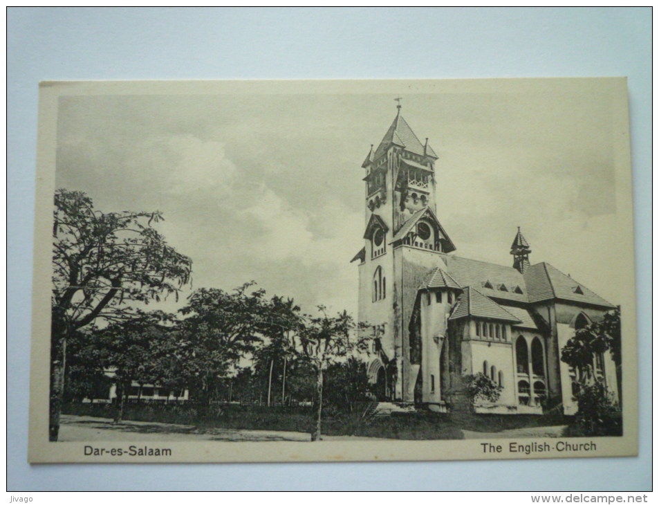 TANZANIE  -  DAR-es-SALAAM  :  The  ENGLISH-CHURCH - Tanzanie