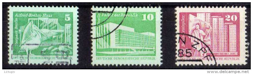 DDR 1980 Mi 2483-2485, Gestempelt [271013Stk] @ - Used Stamps