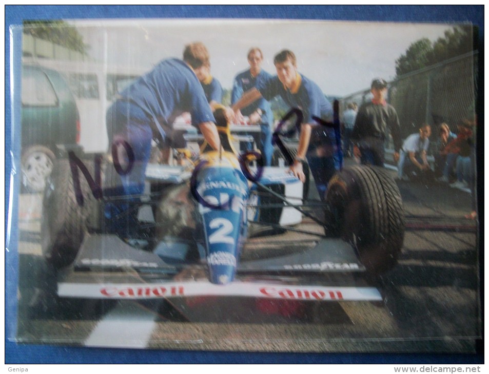 VERITABLE PHOTO GRAND PRIX DE F1 SPA Belgique 1993 - Car Racing - F1