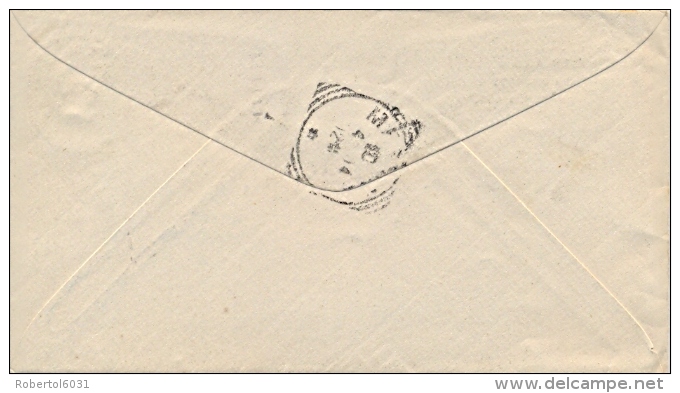 USA 1904 Postal Stationery Envelope 5 Cents From Boston To Messina (Italy) - 1901-20