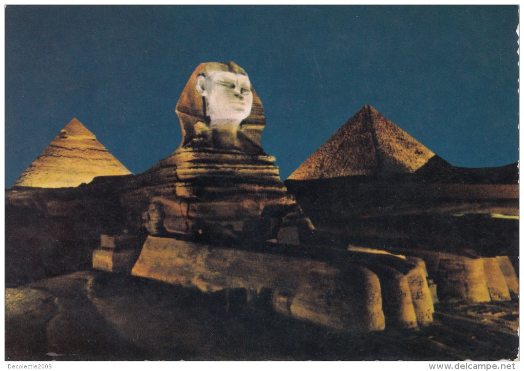 ZS50066 Giza Sphinx And Pyramids   2  Scans - Gizeh